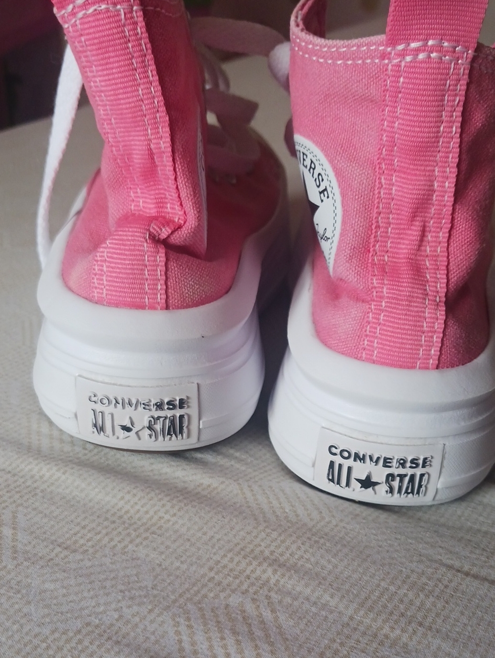 Pink Platform Converse - Picture 3 of 4